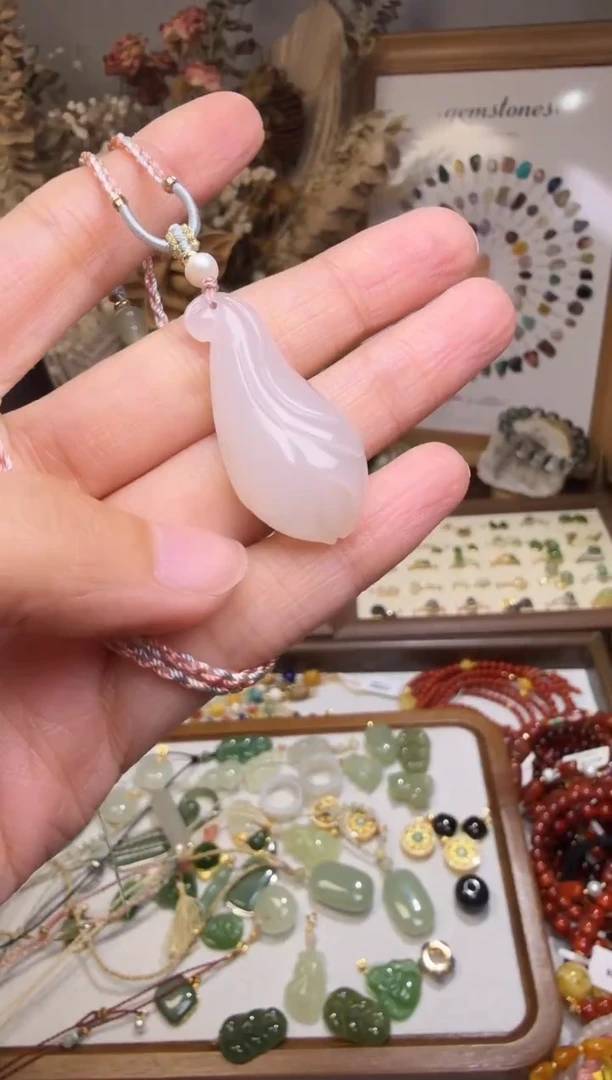 水晶摆件未镶嵌项链