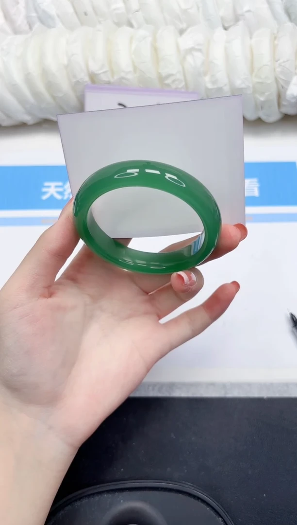 未镶嵌手镯石英质玉184-56-送女友