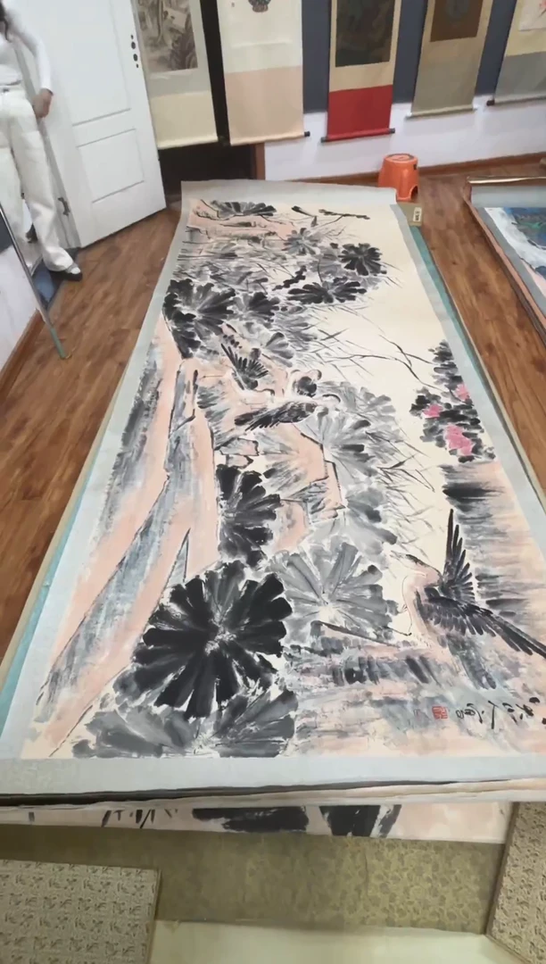 横款中式古典书画作品