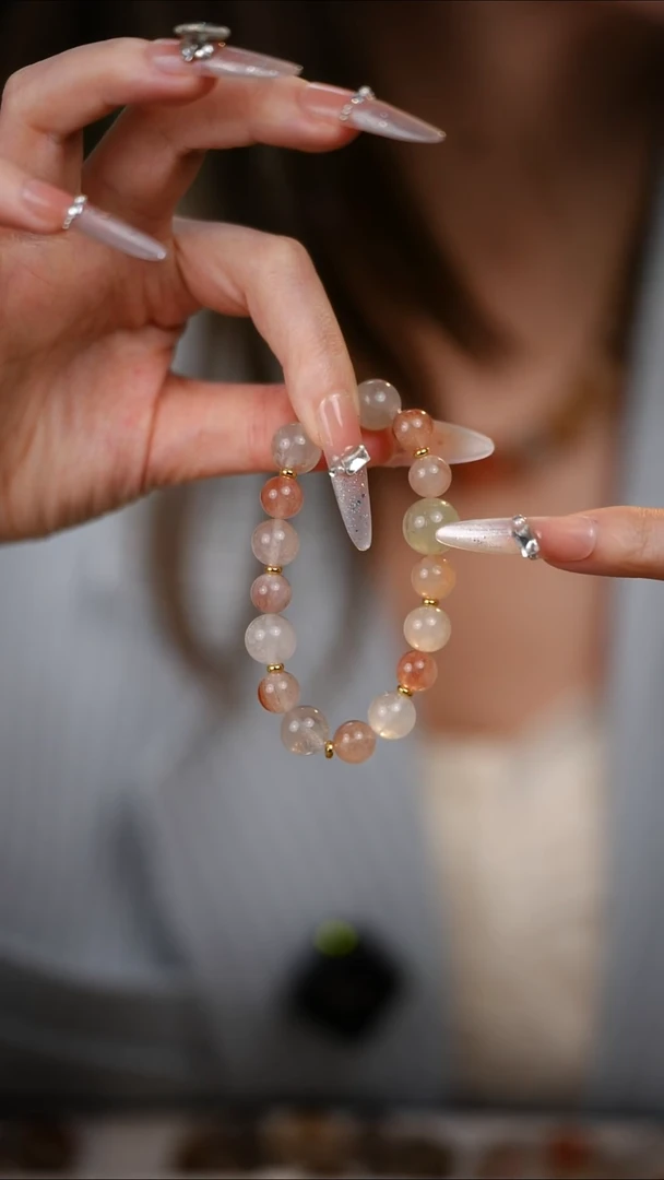 合金手串水晶兔毛