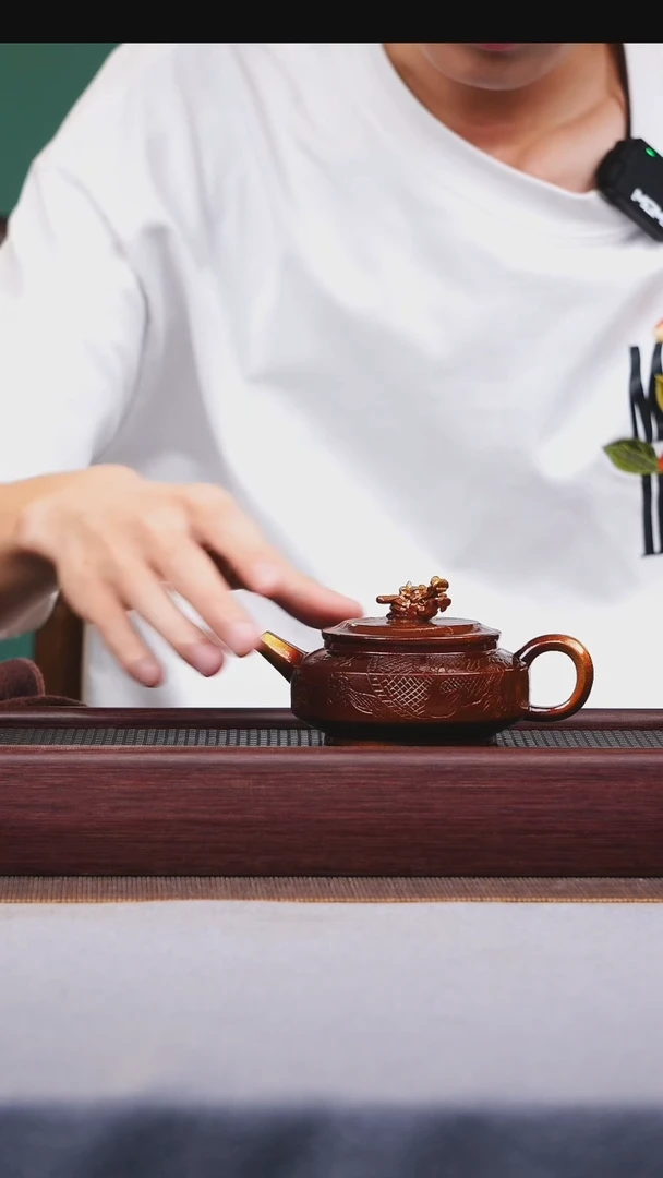 茶壶紫砂宜兴原矿紫砂作品