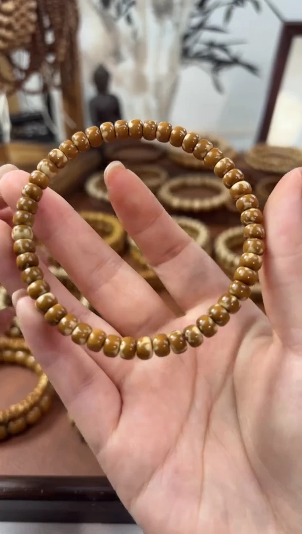 手串紫金鼠6*4.3纯肉鼠尖紫金鼠花皮老型