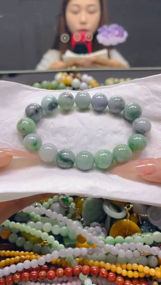 颈饰未镶嵌翡翠13MM