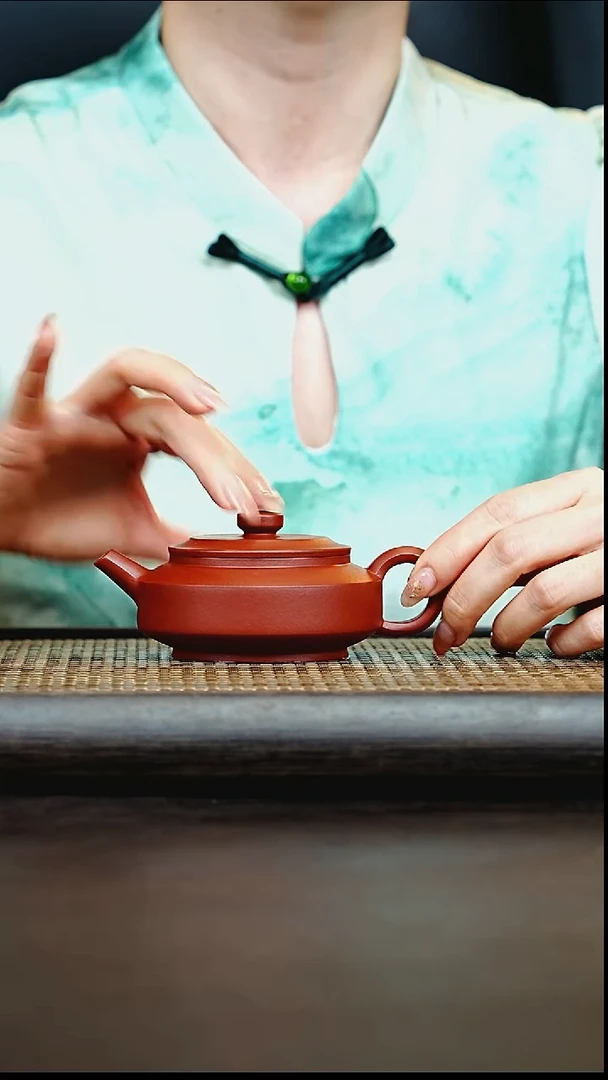 茶壶紫砂宜兴紫砂壶            3（朱泥