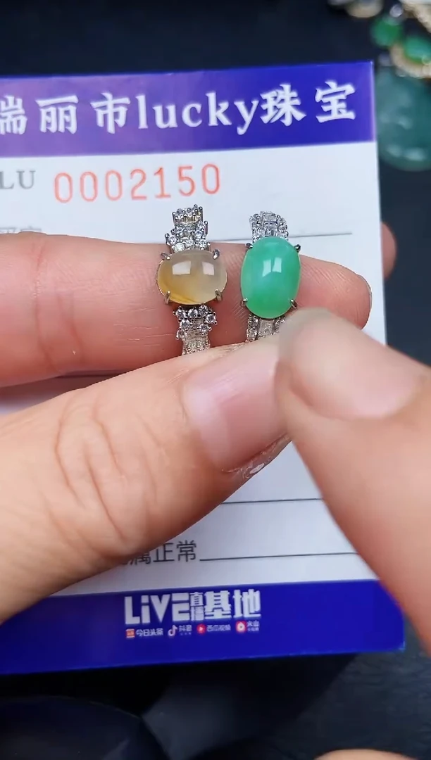 翡翠银S925镶嵌颈饰2150