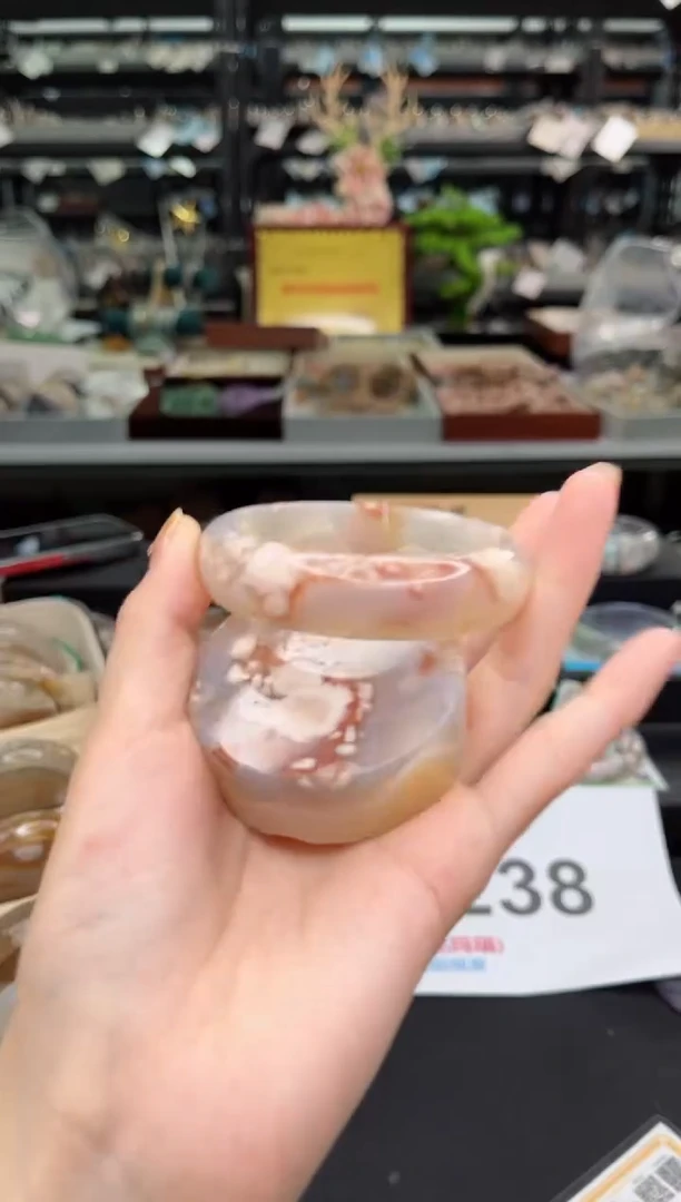 【闪购商品】石英质玉手镯未镶嵌58圈口（赠品镯心）3931235