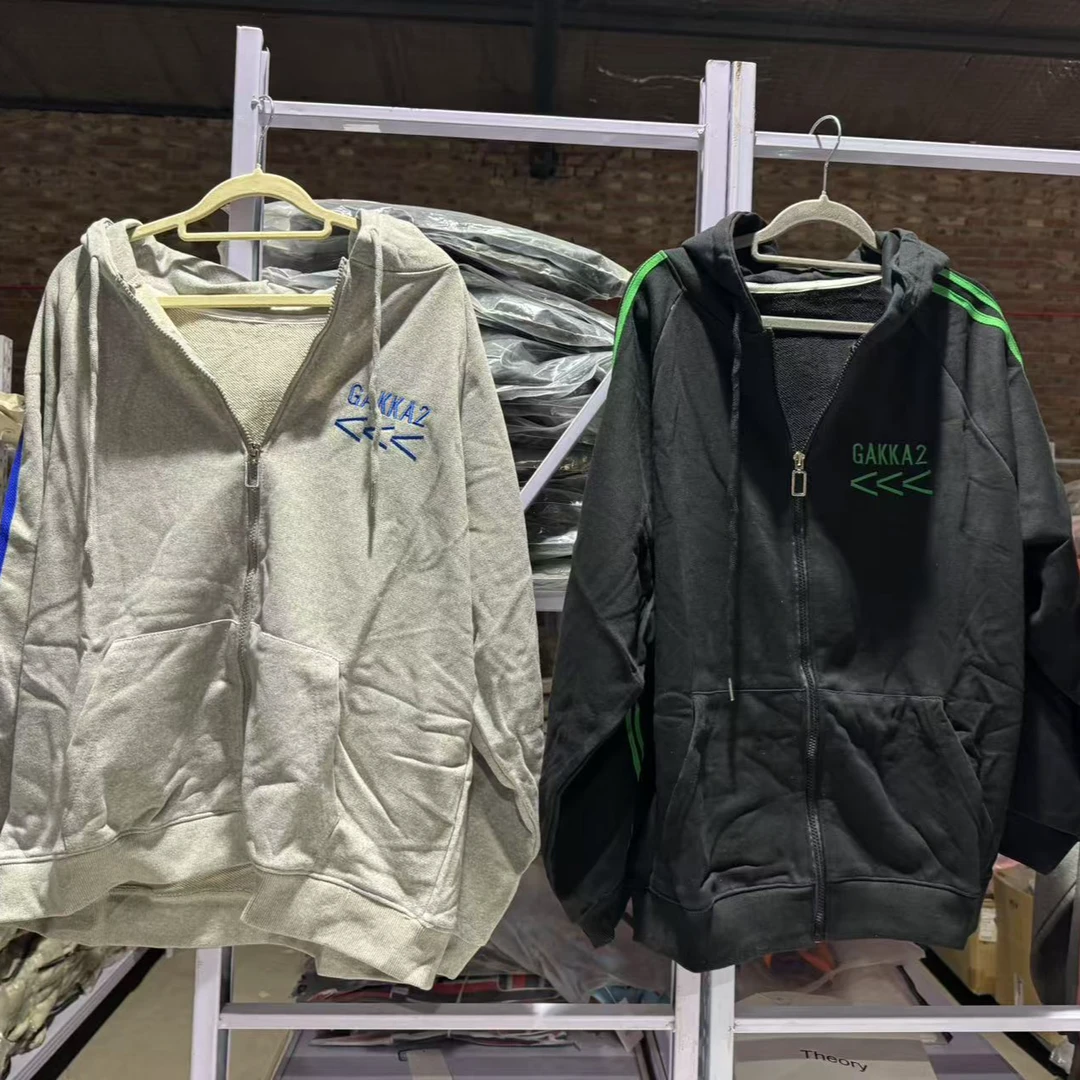 纯色条纹外套男女同款（富力用）