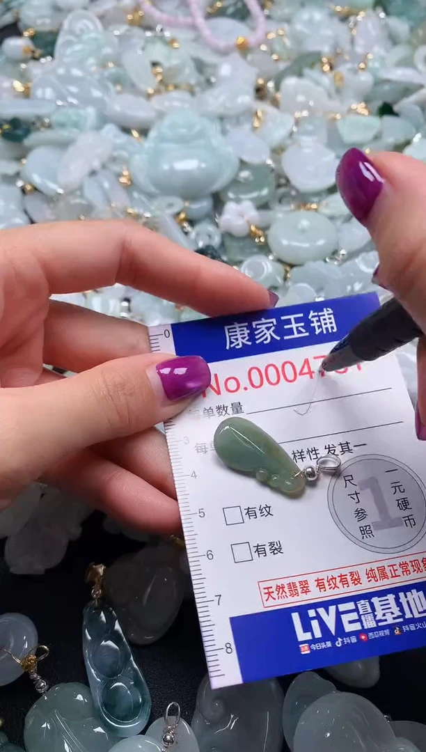 颈饰未镶嵌翡翠4781