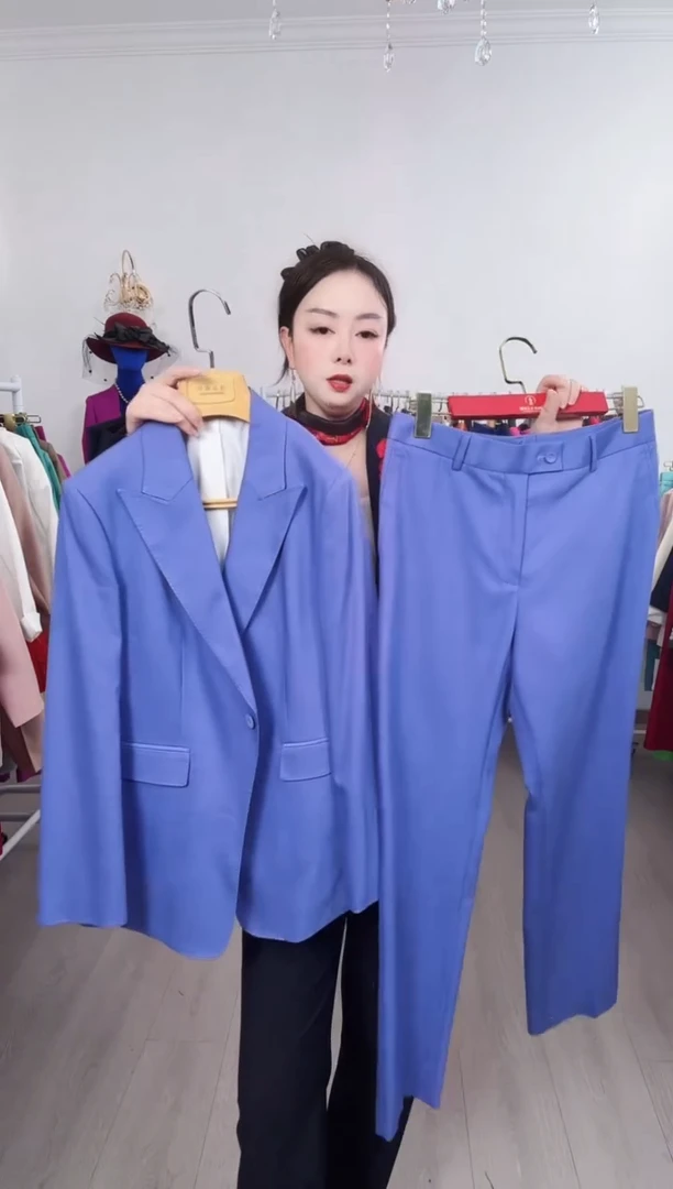 XL码小脚裤套装