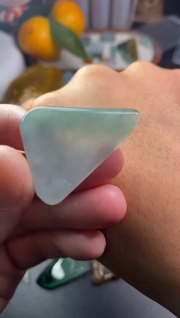 未镶嵌定制翡翠翡翠片料定制未镶嵌10.14-49