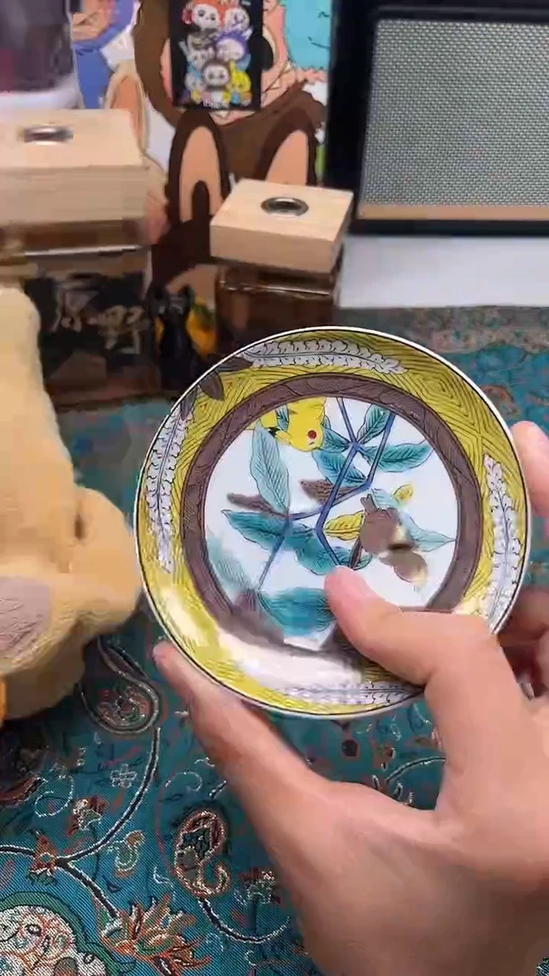 瓷片陶茶文玩666周边多人