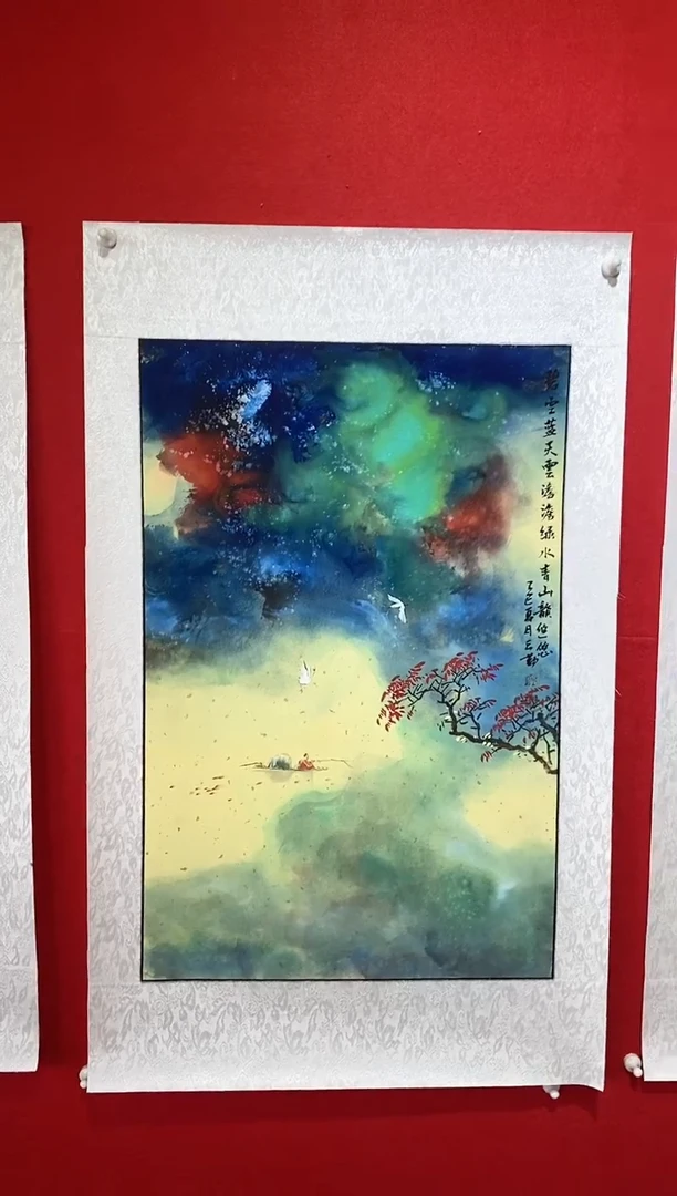 国画国画NYQ杰牛云勤老师作品