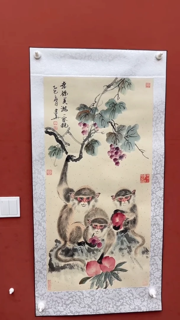 国画老师现场创作  71