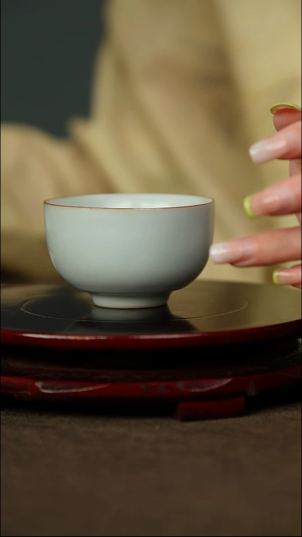 微微瑕 小圆杯 无底款