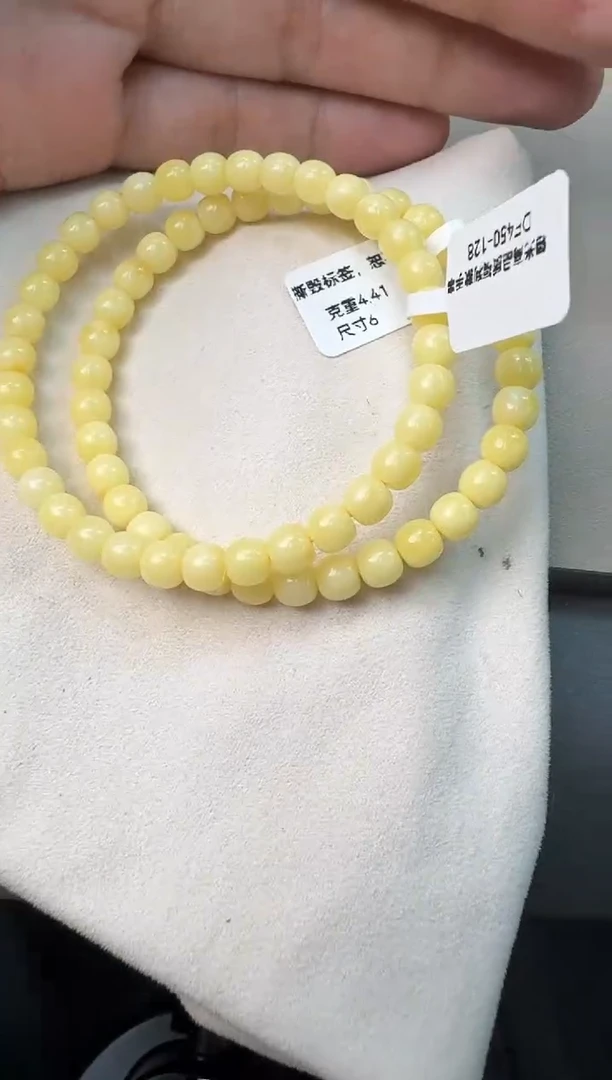 手串蜜蜡未镶嵌蜜蜡手串多样性发货发其一
