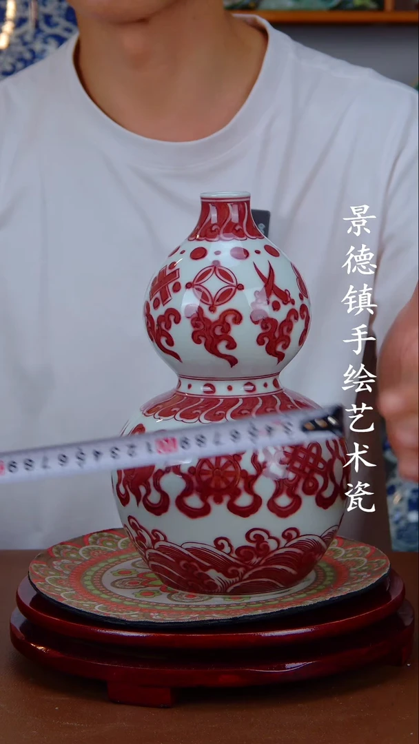 现代景德镇手工手绘陶瓷摆件69