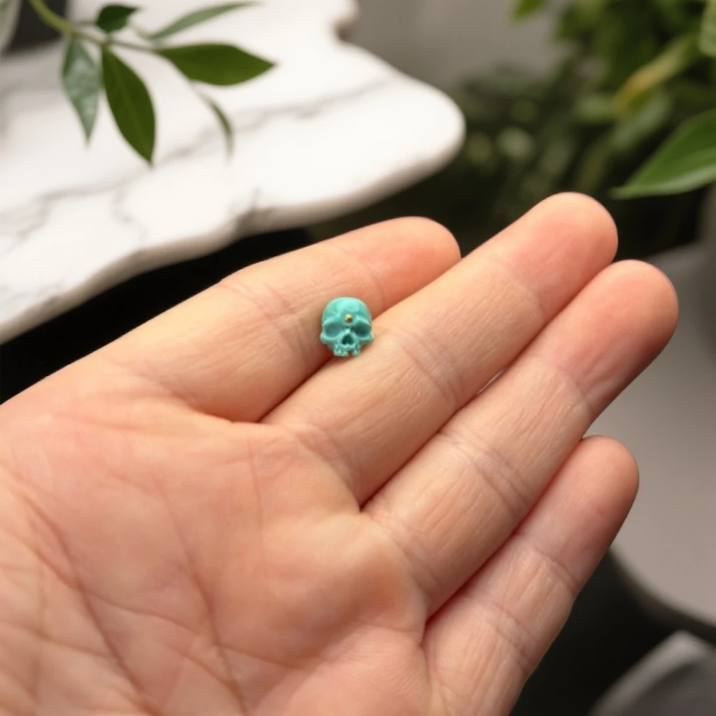 原矿松松原生态手工雕刻半鄂骷髅