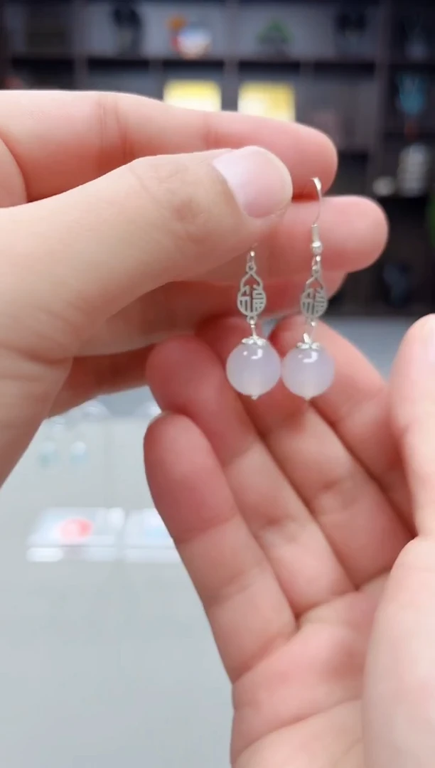 未镶嵌耳饰玛瑙/玉髓522000