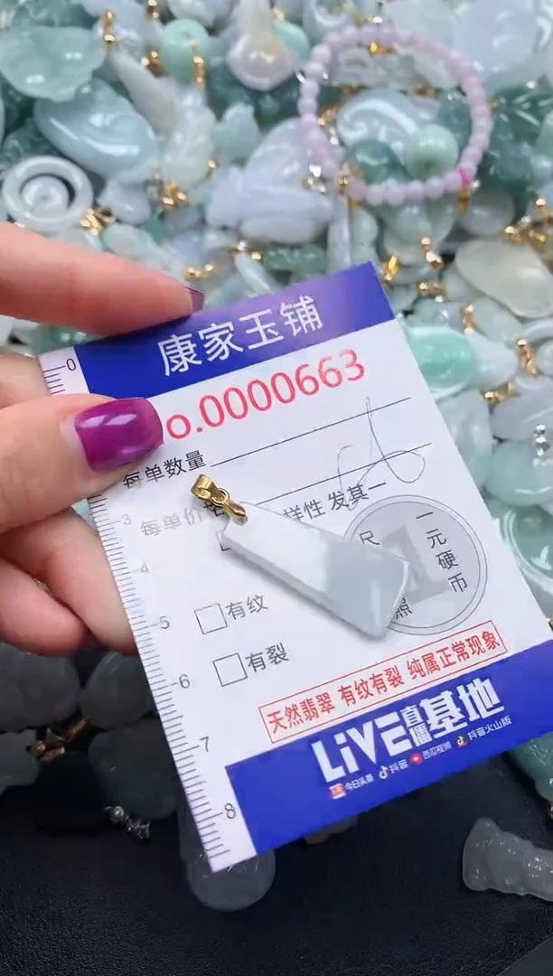 颈饰未镶嵌翡翠663