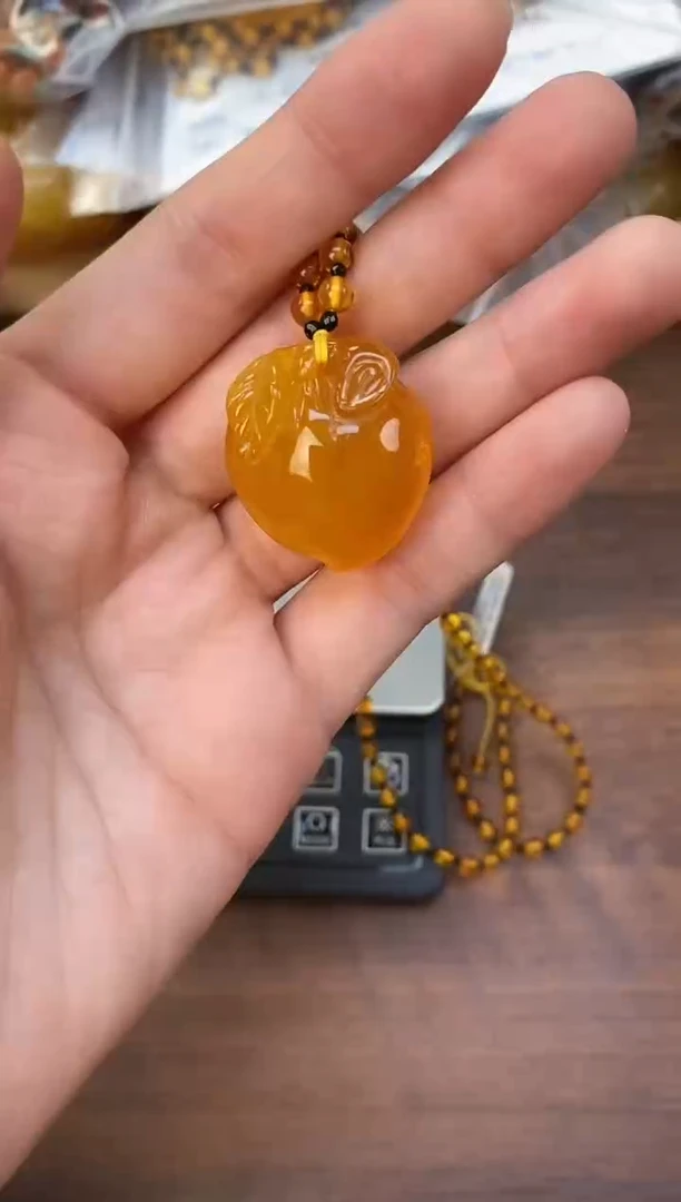 裸石琥珀未镶嵌天然琥珀蜜蜡