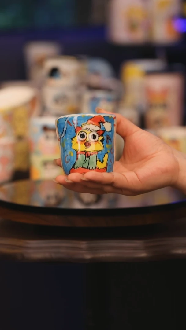 【闪购商品】摆件景德镇釉下彩绘设计师款式陶瓷