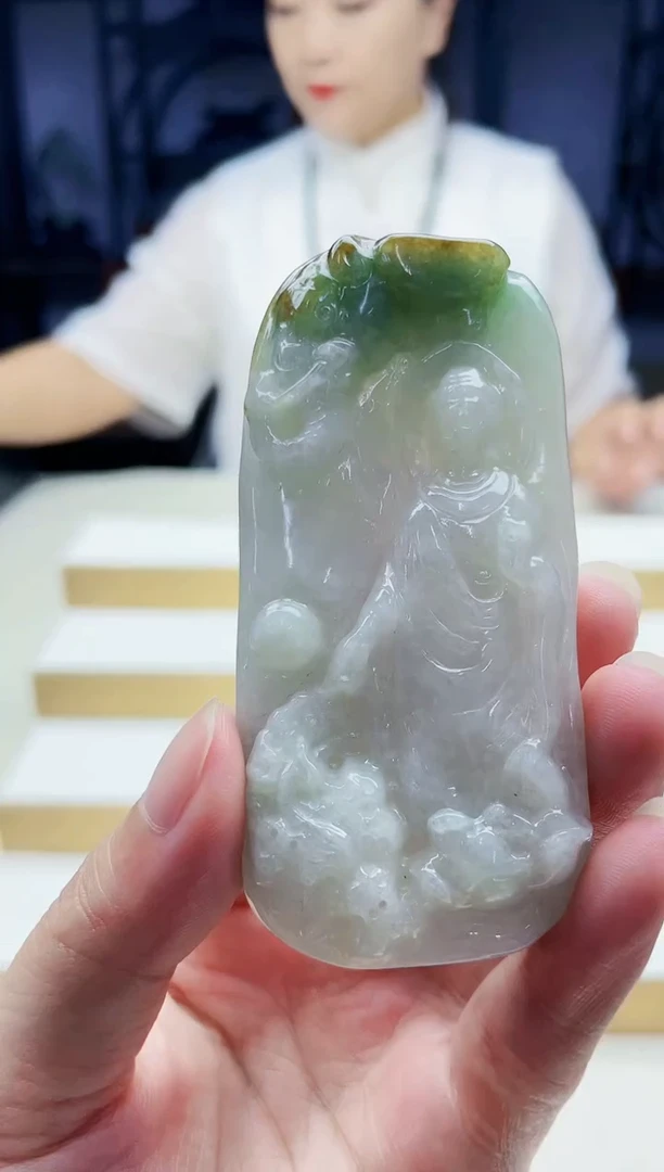未镶嵌定制翡翠毛货09080073