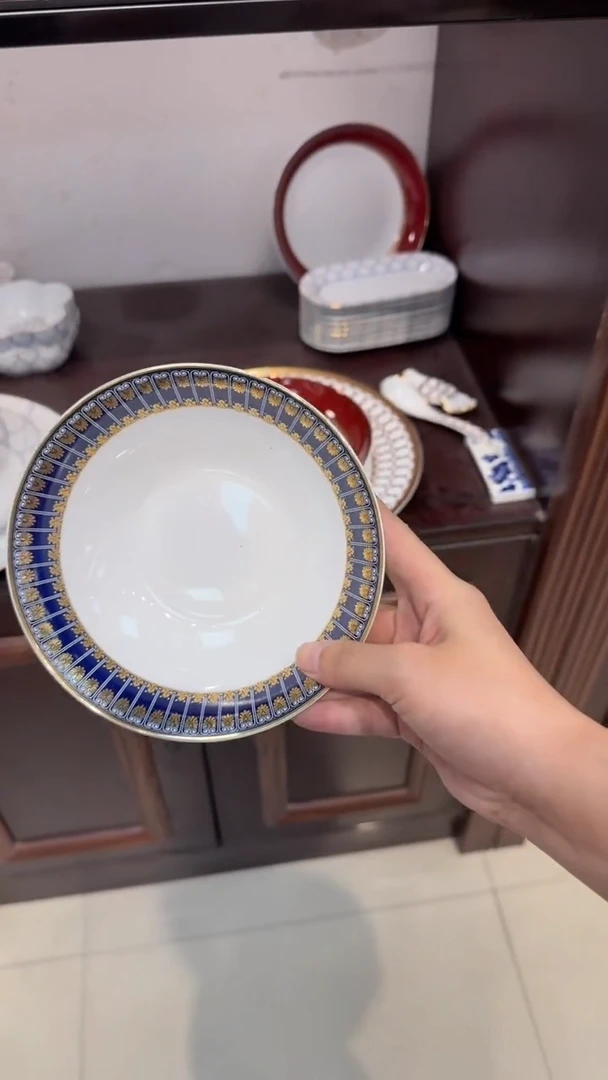 瓷片6英寸水果碗 1个