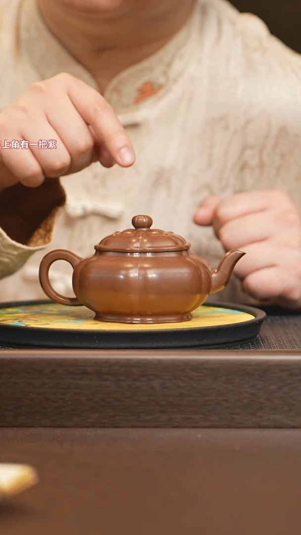 茶壶紫砂swb 0520031376 菱花