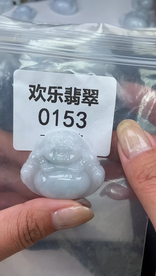 颈饰未镶嵌翡翠缅甸天然翡翠0153