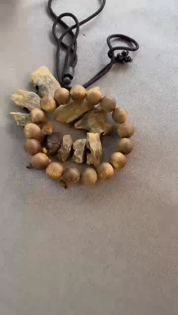 沉香碎屑沉香12圆珠单圈多样性发一