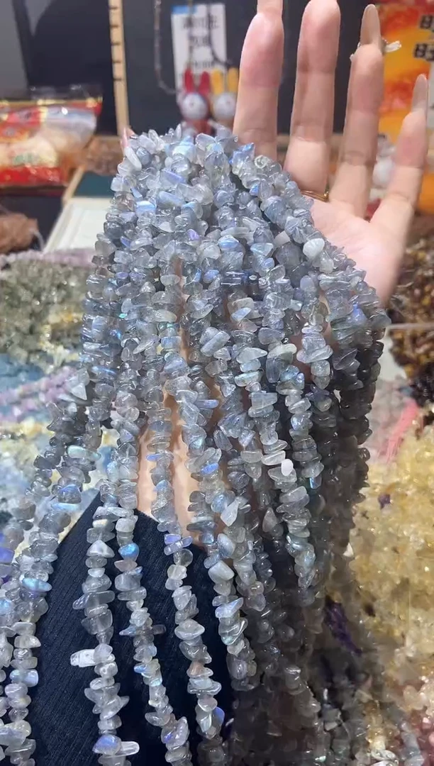 【闪购商品】水晶珠宝半成品未镶嵌灰月光