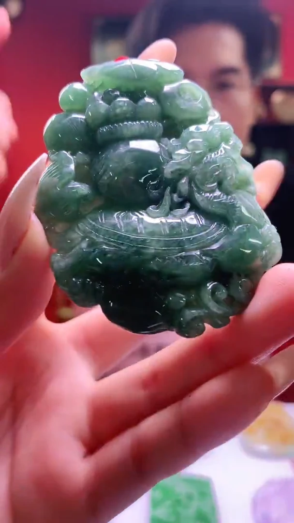 定制翡翠未镶嵌翡翠A货