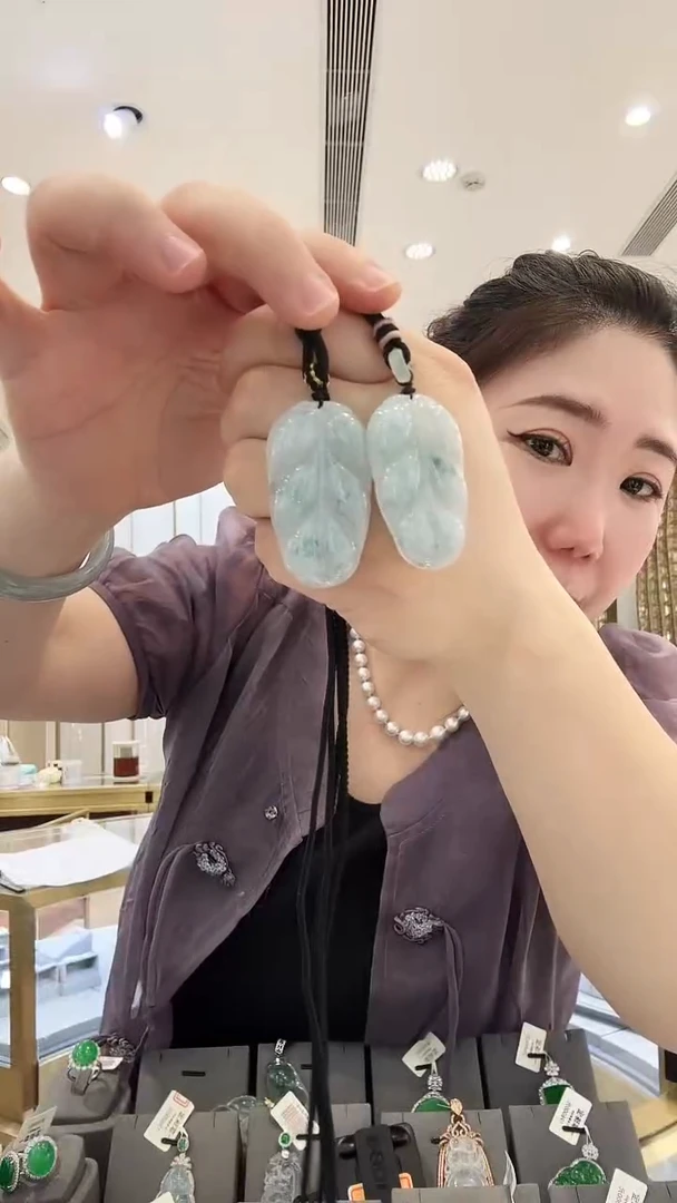 翡翠未镶嵌颈饰62多样发一