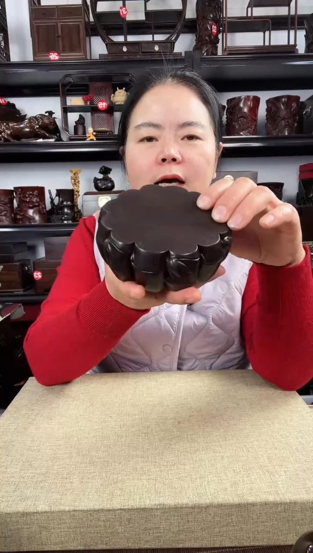 木大竹节圆老李红木工艺品