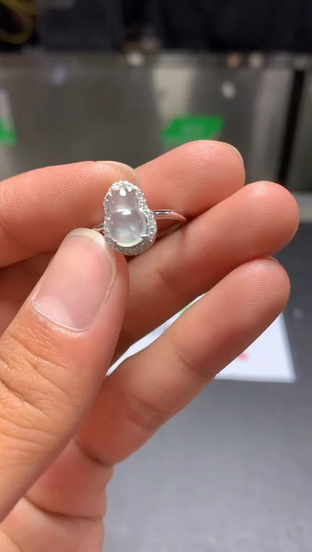 翡翠戒指未镶嵌翡翠戒指多样性发货（发其一）