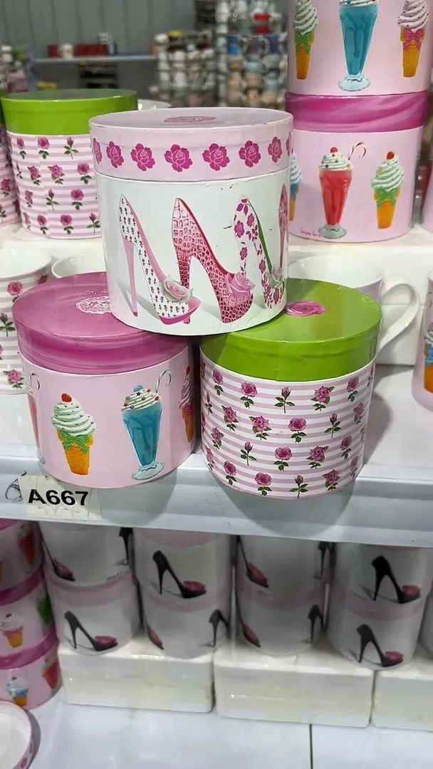 陶瓷手柄款家湖高温陶瓷杯 微瑕3个