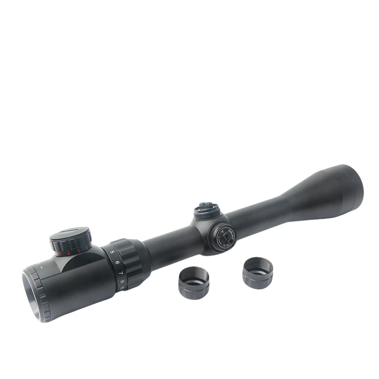 复合弓4X16倍瞄准镜带灯赠送夹具八字环倍镜底座金属毒蛇破晓破日