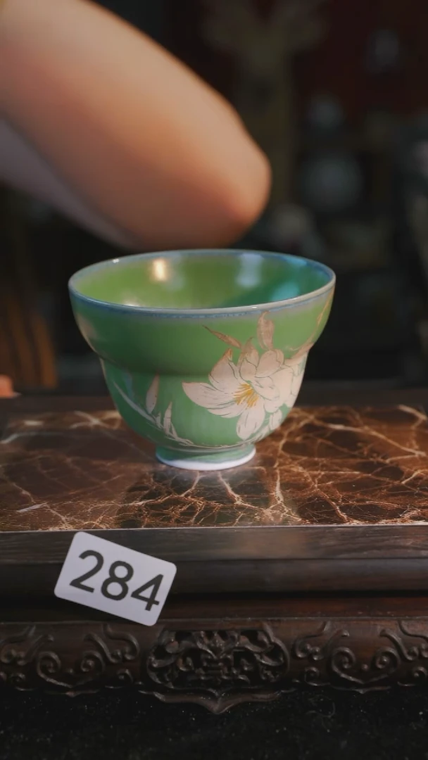 杯子等烟雨陶瓷手作主人杯284
