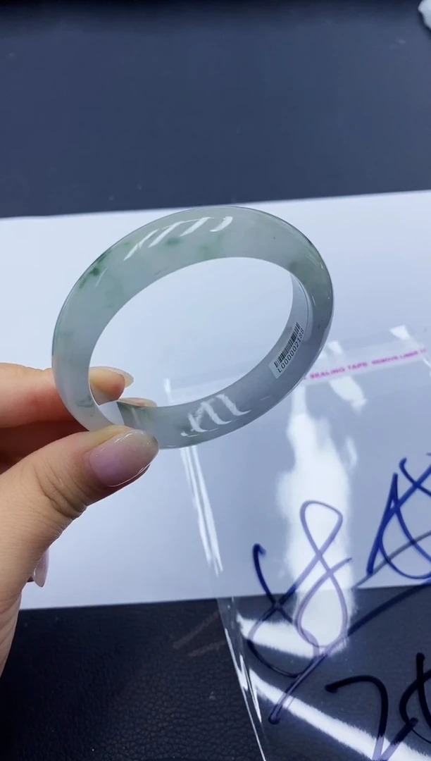 高冰透美人手镯 所见即所得129