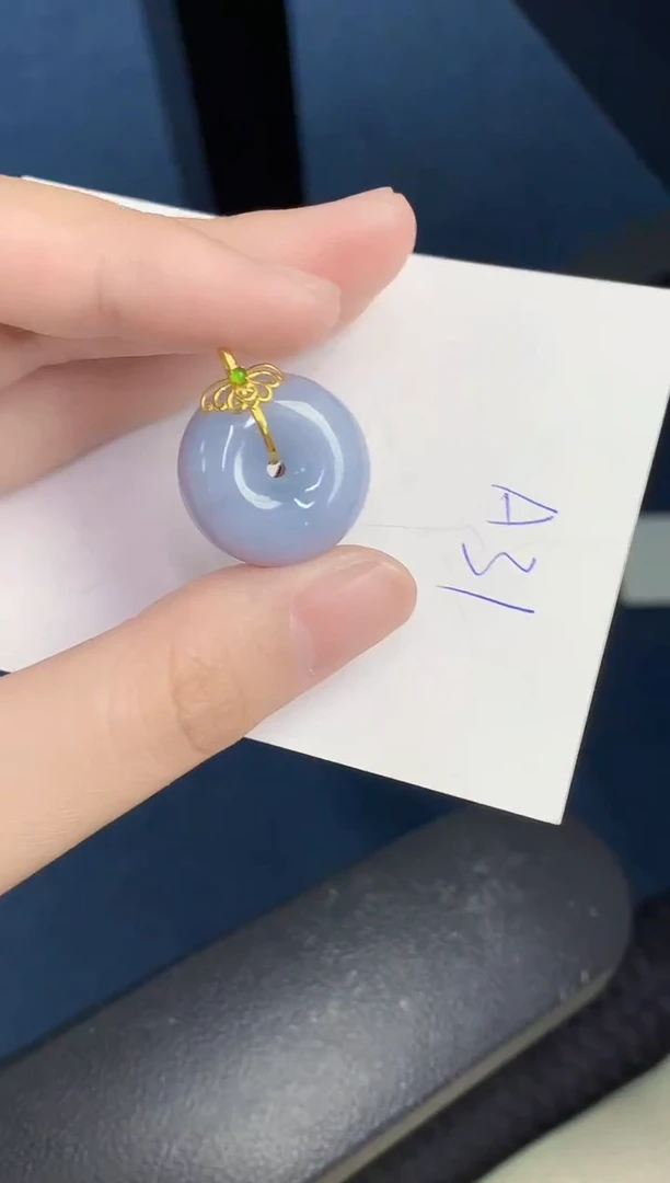 【闪购商品】翡翠颈饰18K金镶嵌000000000