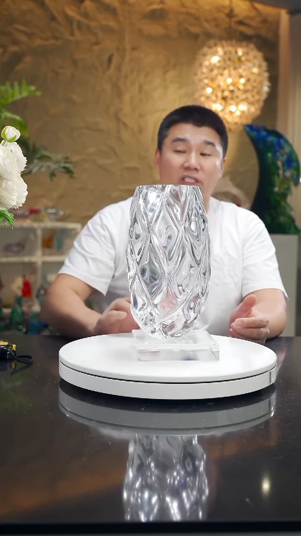 摆件福利设计款水晶花瓶
