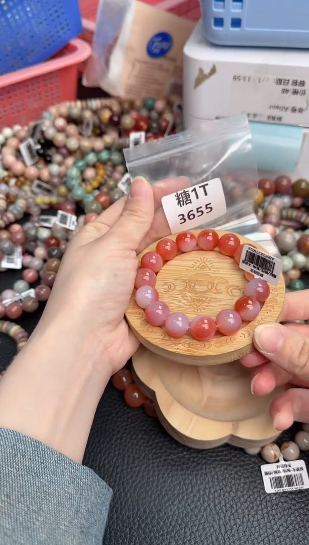 【闪购商品】石英质玉手链未镶嵌1T3655