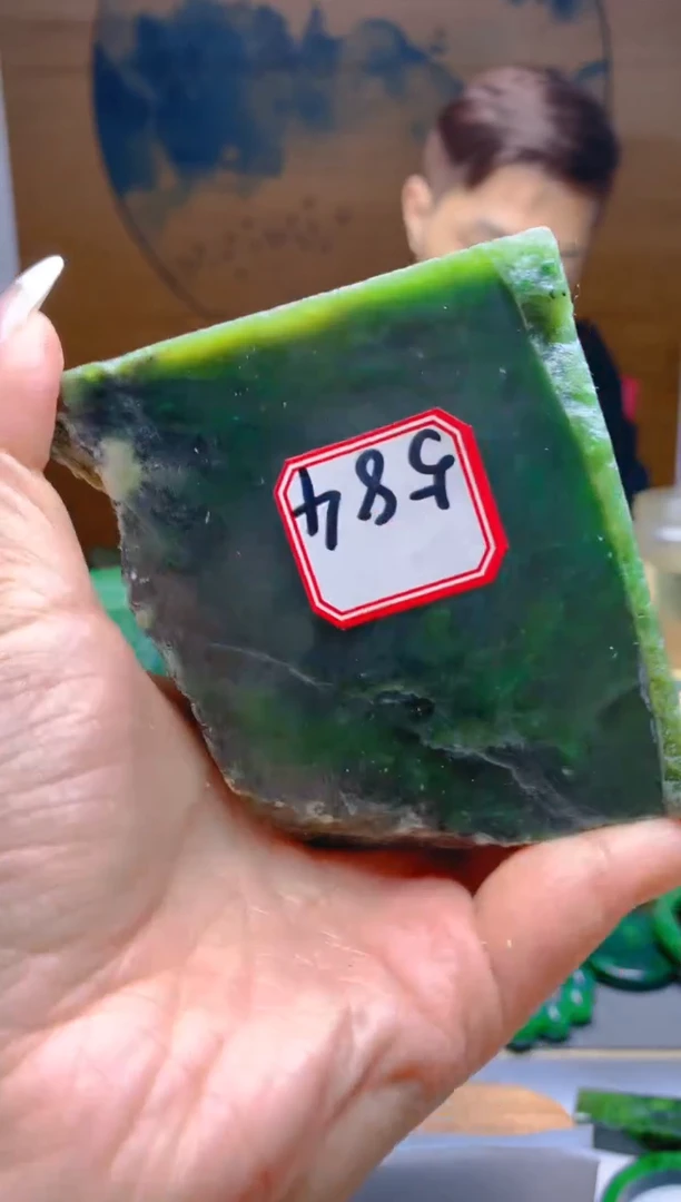 【闪购商品】和田玉（碧玉）珠宝半成品未镶嵌1