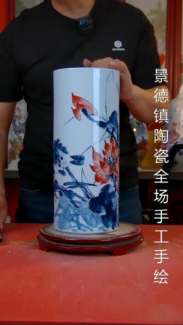 摆件景德镇陶瓷 全场手工手绘