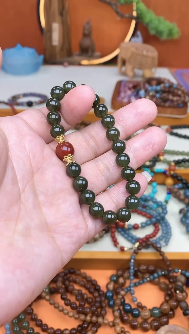 【闪购商品】和田玉手串未镶嵌和田玉