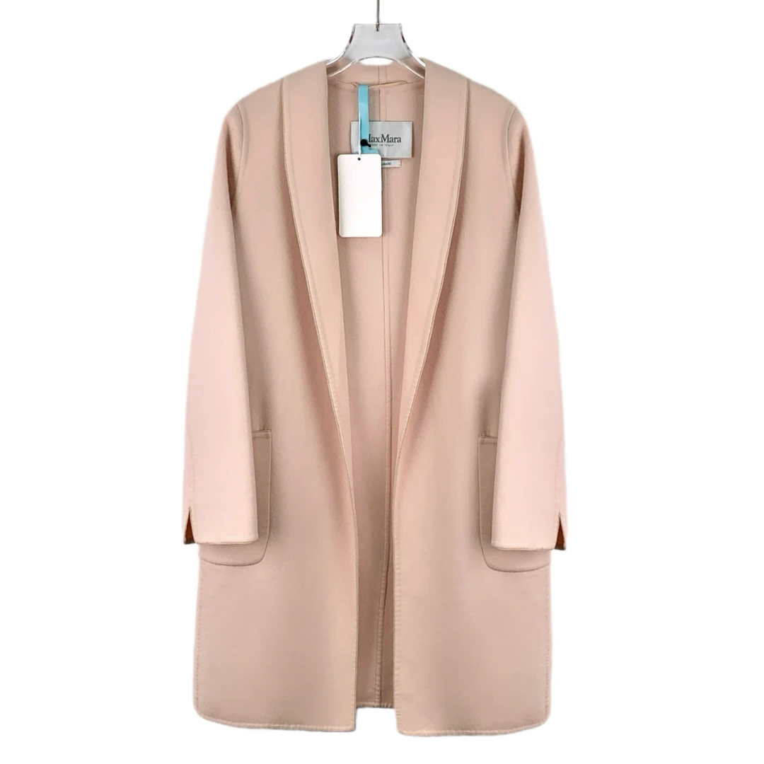 95新 MaxMara 羊毛翻领长袖大衣外套 38 S码/LW1097  /潮奢虎