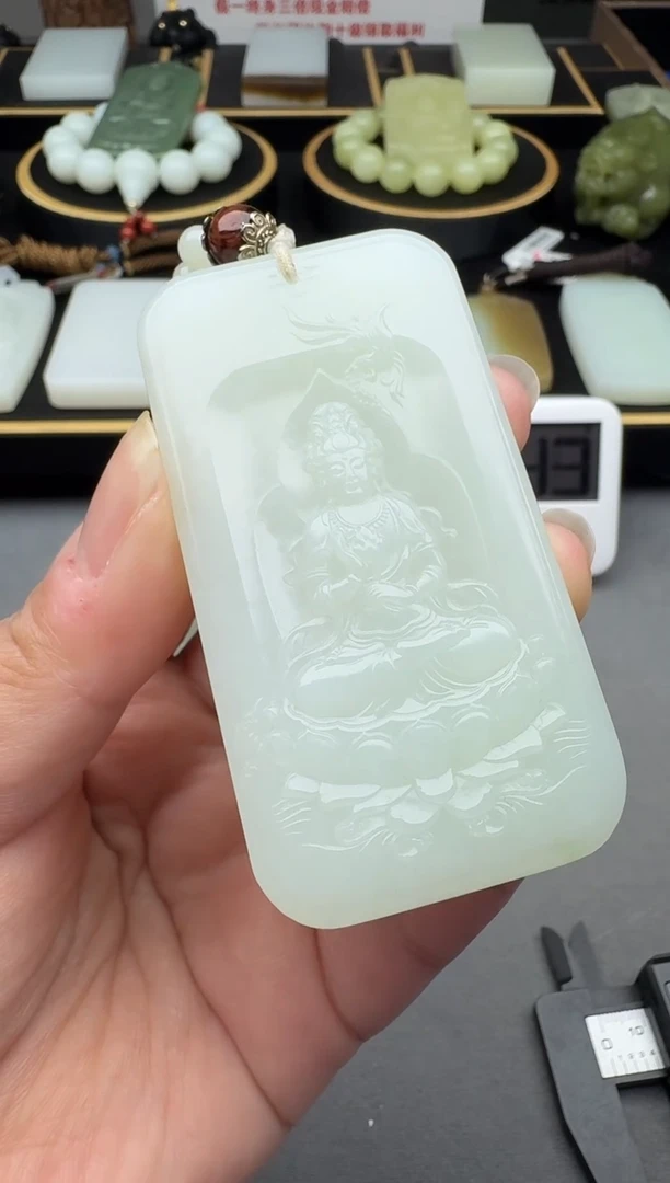 颈饰未镶嵌和田玉4
