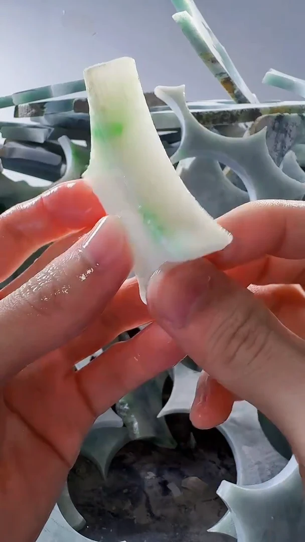 裸石翡翠缅甸翡翠A货文2347