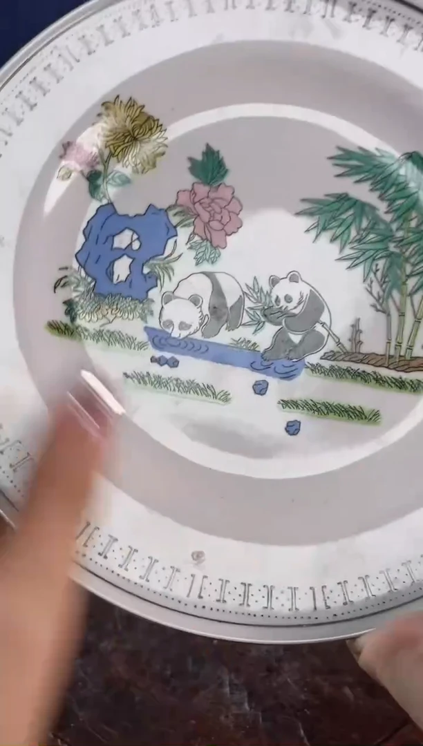 摆件微瑕慎拍景德镇窑老厂瓷器