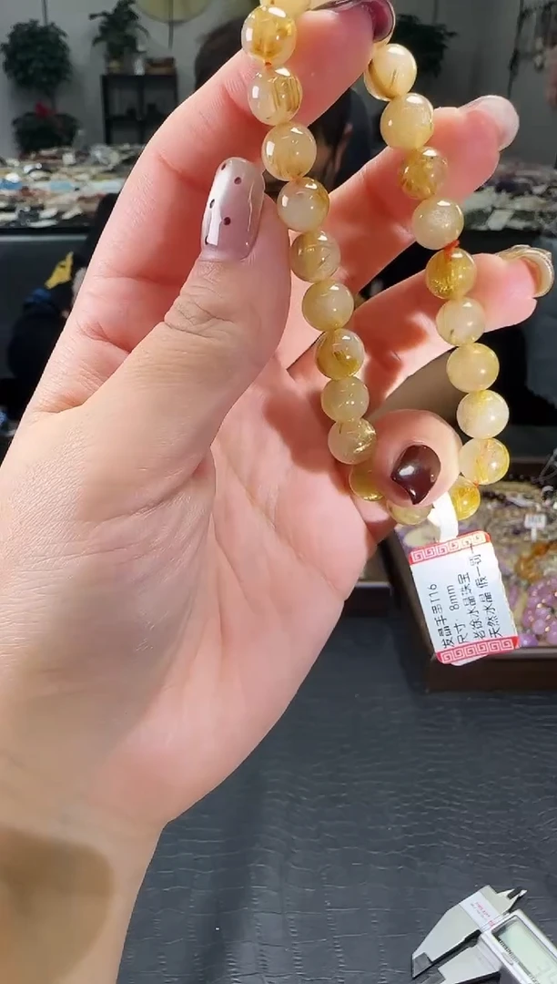 未镶嵌手串水晶886